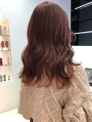 ロング カラー 相川 愛実のヘアスタイル