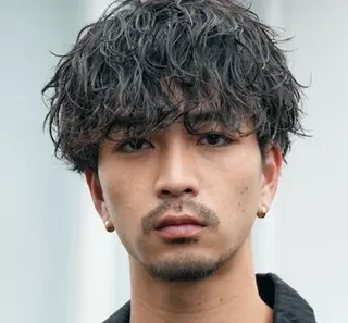 パーマ メンズ レディース／メンズ パーマ特化／内山遥斗のヘアスタイル