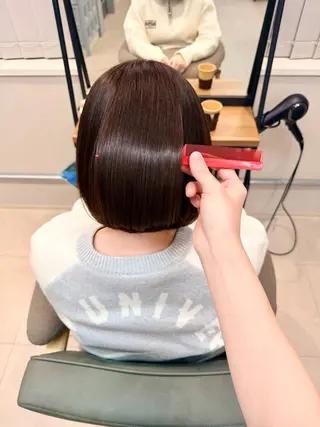 ショート 縮毛矯正/髪質改善 /SATOKOのヘアスタイル