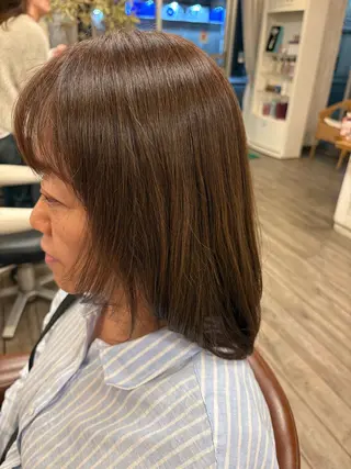 ミディアム 島田 つかさのヘアスタイル