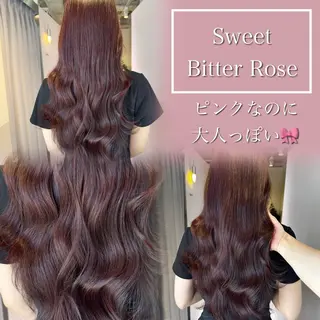 ロング カラー ブリーチなし Wカラー🩷星野翔太のヘアスタイル