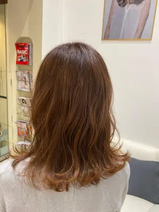 セミロング カラー 河原町/艶髪/西田 晴香のその他イメージ