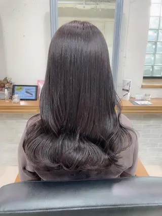 ロング 韓国ヘア🇰🇷🎀 みきのヘアスタイル