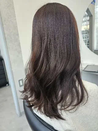 セミロング パーマ 【髪質改善美容師】t occa茨木篠原健太のヘアスタイル