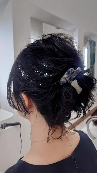 ヘアアレンジ キンジョウ エナミのヘアスタイル