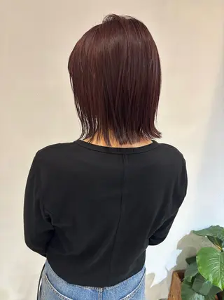 カラー 鈴木 美紅のヘアスタイル