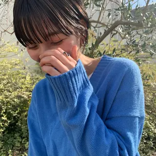ショート カラー 似合わせ美髪ヘア✨ 天王寺．阿倍野🌈のヘアスタイル
