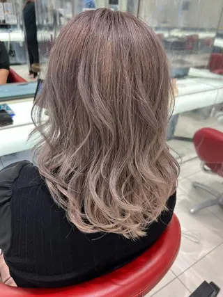 ミディアム カラー ✨髪質改善✨ 田西　基彦のヘアスタイル