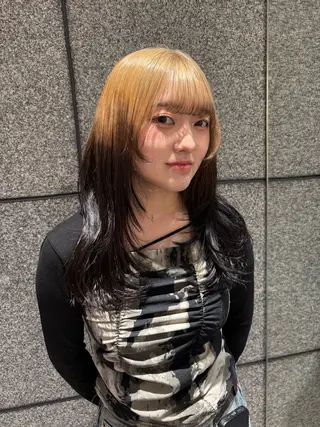 ロング カラー 🦋sana🦋 似合わせカット✁のヘアスタイル