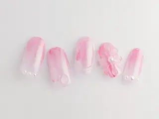 ネイル 💗🪽Tiary Nail🪽💗のネイルデザイン