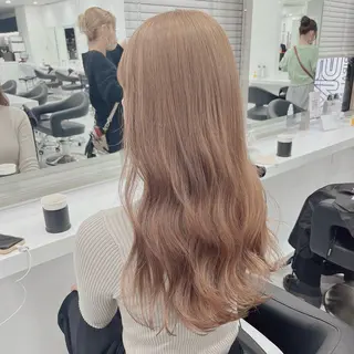 ロング カラー 🫧うる艶トレンド 🫧透明感カラーのヘアスタイル