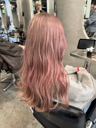 ロング カラー 髪質改善＆艶カラー Zina💋池袋のヘアスタイル