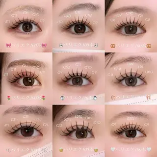 マツエク・マツパ suu⟡HINAKO ｜パリエク｜マツエクのマツエク・マツパデザイン