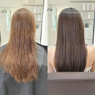 ロング EIGHT plum TOKIOリミテッドのヘアスタイル