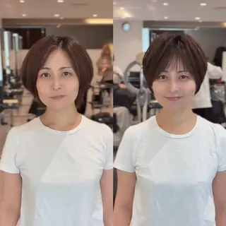 ショート ✨大人ショート特化 /カットモデル/銀座のヘアスタイル