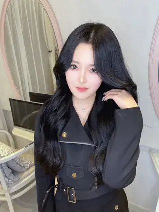 ロング カラー 🦋韓国hair🦋 エクステ店長sakiのヘアスタイル