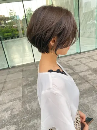 ショート カラー ヘアアレンジ 【代表】 たき〜のヘアスタイル