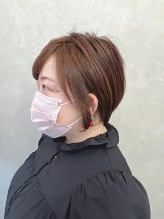 ショート 伊藤 早人のヘアスタイル