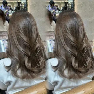 セミロング 銀座副店長/レイヤー /髪質改善/田島のヘアスタイル