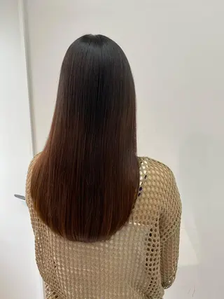 ロング カラー ヘアアレンジ マツエク・マツパ ボブ、縮毛矯正👑 心斎橋/高城涼也のヘアスタイル