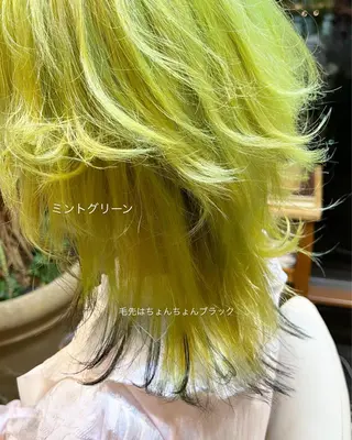 セミロング カラー 🌸スタイリスト 山浦美恵のヘアスタイル