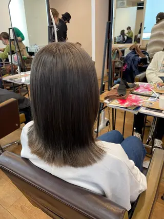 ミディアム 杉谷 飛龍のヘアスタイル