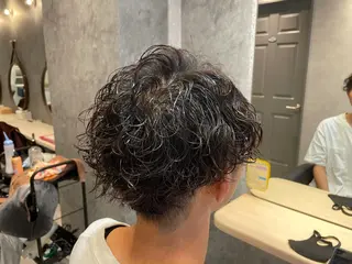 ミディアム メンズ メンズパーマ特化型 🔥URITAのヘアスタイル