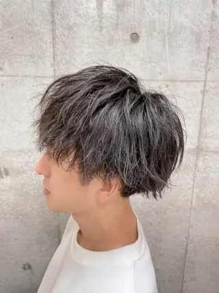 パーマ メンズ Vis-a-vis 板橋所属・鈴木 皆斗のヘアスタイル