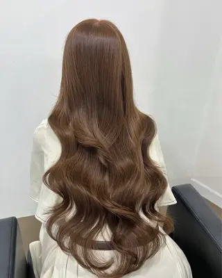 ロング しゅういち/赤み消し カラー特化のヘアスタイル