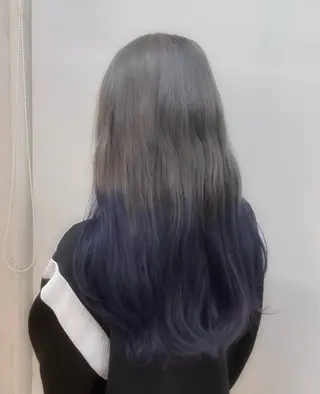 ロング カラー 飯田 来夢のヘアスタイル