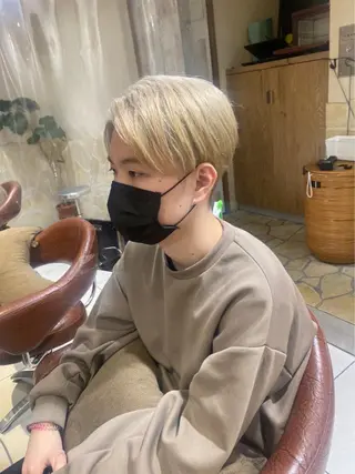 ショート カラー メンズ メンズ支持率No.1 店長 石川和馬のヘアスタイル