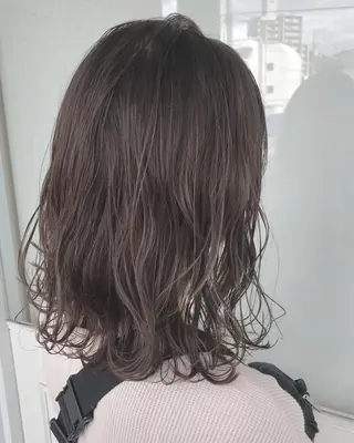 ミディアム カラー 杉田 健太のヘアスタイル