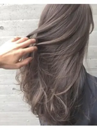 ロング カラー ヘアアレンジ 【公式】amble luxe池袋東口🩷のヘアスタイル