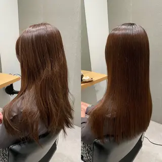 セミロング 髪質改善ヘアケア 艶髪特化/上田のヘアスタイル
