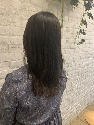 ロング 森本 美咲のヘアスタイル