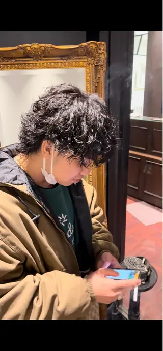パーマ メンズ 【メンズ特化美容師】 🐍NAO🐍のヘアスタイル
