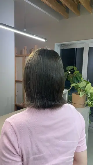 ミディアム カラー 郡山/透明感カラー /馬場アンドレアのヘアスタイル