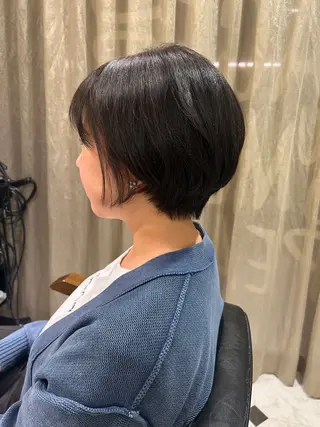 ショート 🌟デザインカラー 久保悠那のヘアスタイル