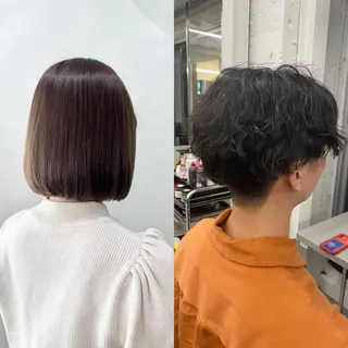 ミディアム メンズ 金子 真悠のヘアスタイル