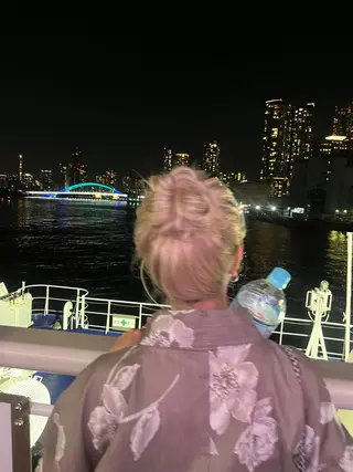 ヘアアレンジ 黒田瀬奈/ボブ まろやかベージュのヘアスタイル