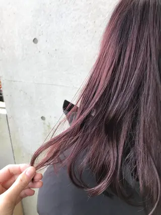 セミロング カラー ヘアアレンジ Satsuki ✂︎♡のヘアスタイル