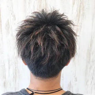 メンズ メンズパーマ波巻き 🌳大森悠登🌳のヘアスタイル
