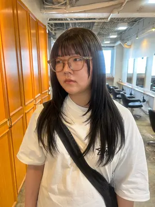 ロング カラー ナチュラル大人っぽい スタイル　MAORIのヘアスタイル