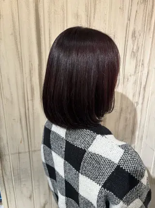 ミディアム 鶴谷 麻衣のヘアスタイル