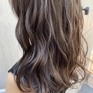 セミロング カラー ビューティービースト 鹿児島店のヘアスタイル