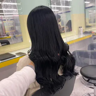 セミロング カラー ヘアアレンジ mai🍑暖色カラー /レイヤー💖のヘアスタイル