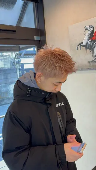 ショート メンズ 石井 圭祐のヘアスタイル