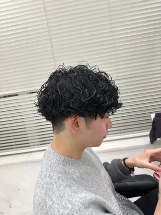 パーマ メンズ 🐺韓国風メンズ特化 あさひ🐺のヘアスタイル