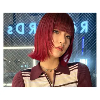 ショート カラー hiro【沿線で叶う 似合わせhair】のヘアスタイル