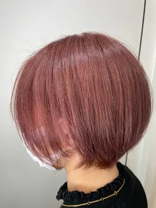 ショート カラー 中司 優樹のヘアスタイル